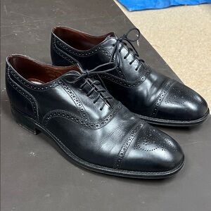 Charles Tyrwhitt Black Leather Oxford Shoes 10 D